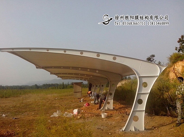 膜結(jié)構(gòu)停車棚011